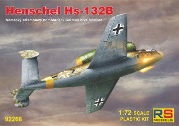 RS MODELS Henschel Hs-132B