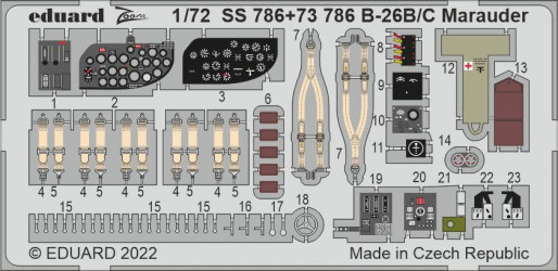 EDUARD ZOOM SET B-26B/C...