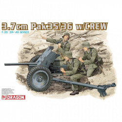 DRAGON 3.7 cm PAK 36 w/CREW