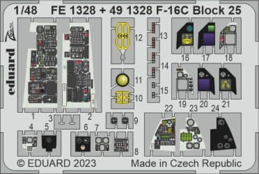 EDUARD ZOOM SET F-16C Block 25