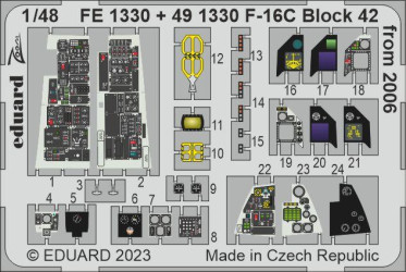 EDUARD ZOOM SET F-16C Block...