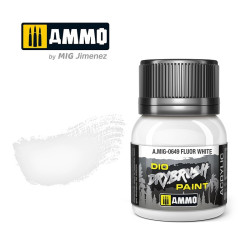 AMIG DRYBRUSH Fluor White 40ml