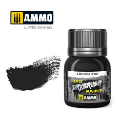 AMIG DRYBRUSH Black Brown 40ml
