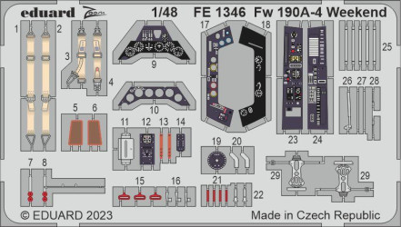 EDUARD ZOOM SET Focke-Wulf...