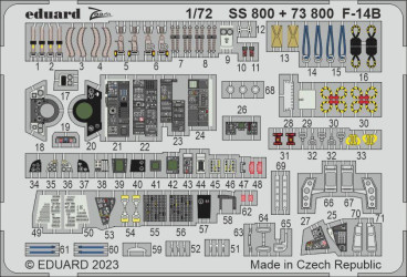 EDUARD ZOOM SET F-14B