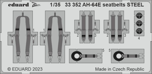 EDUARD ZOOM SET AH-64E...