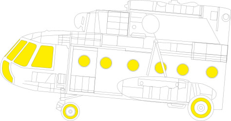 EDUARD MASK Mi-17 TFace