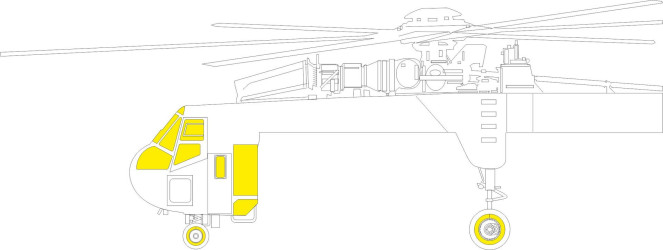 EDUARD MASK CH-54A