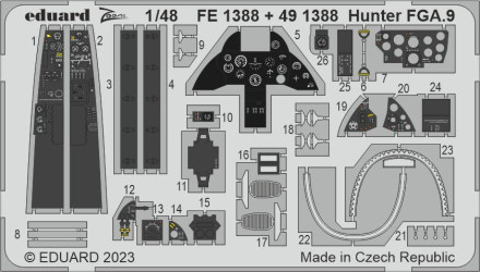 EDUARD ZOOM SET Hunter FGA.9