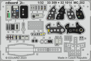 EDUARD ZOOM SET MC.202