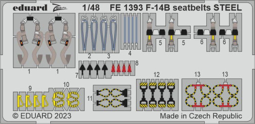 EDUARD ZOOM SET F-14B...