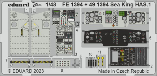 EDUARD ZOOM SET Sea King HAS.1