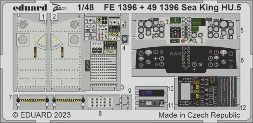 EDUARD ZOOM SET Sea King HU.5