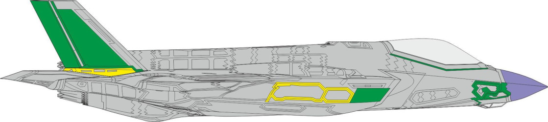 EDUARD MASK F-35A RAM...