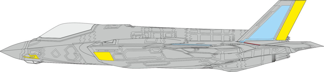 EDUARD MASK F-35A RAM...