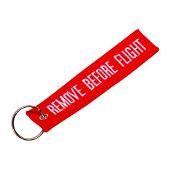 Keychain REMOVE BEFORE FLIGHT