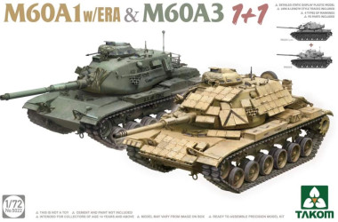 TAKOM M60A1 w/ERA & M60A3