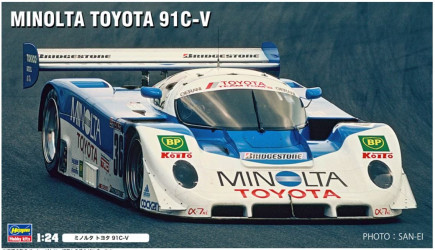 HASEGAWA Minolta Toyota 91C-V