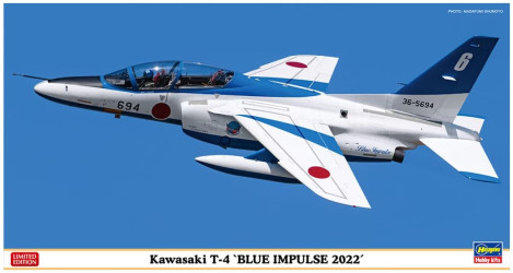 HASEGAWA Kawasaki T-4 "Blue...