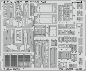 EDUARD Seafire F.XVII exterior