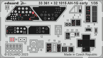 EDUARD ZOOM SET AH-1G early