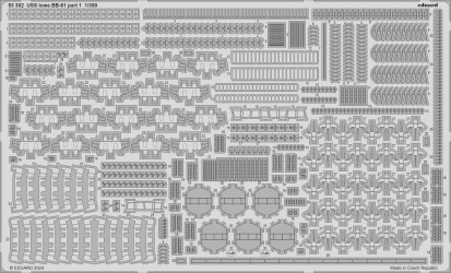 EDUARD USS Iowa BB-61 part 1