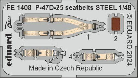 EDUARD ZOOM SET P-47D-25...