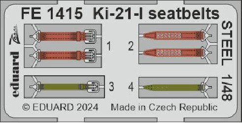 EDUARD ZOOM SET Ki-21-I...