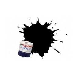 HUMBROL ACRYLIC COAL BLACK...