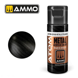 AMIG ATOM METALLIC Black 20ml