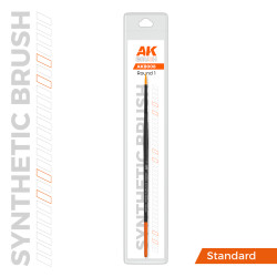 AK SYNTHETIC BRUSH ROUND 1