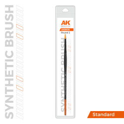 AK SYNTHETIC BRUSH ROUND 2