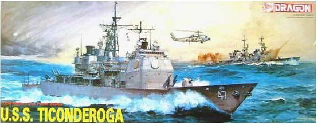 DRAGON U.S.S.Ticoneroga CG-47