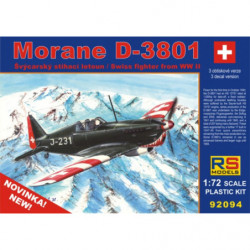 RS MODELS Morane D-3801