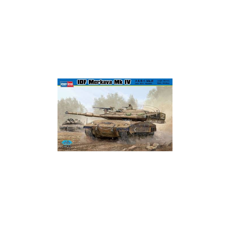 Maquette Char Merkava MK IV Israélien - Hobby Boss - Échelle 1/72 - Kit Modélisme Militaire à Monter Et Peindre