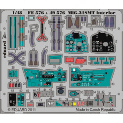 EDUARD MiG-21SMT interior