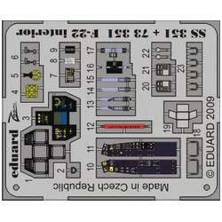 EDUARD F-22 Raptor interior...